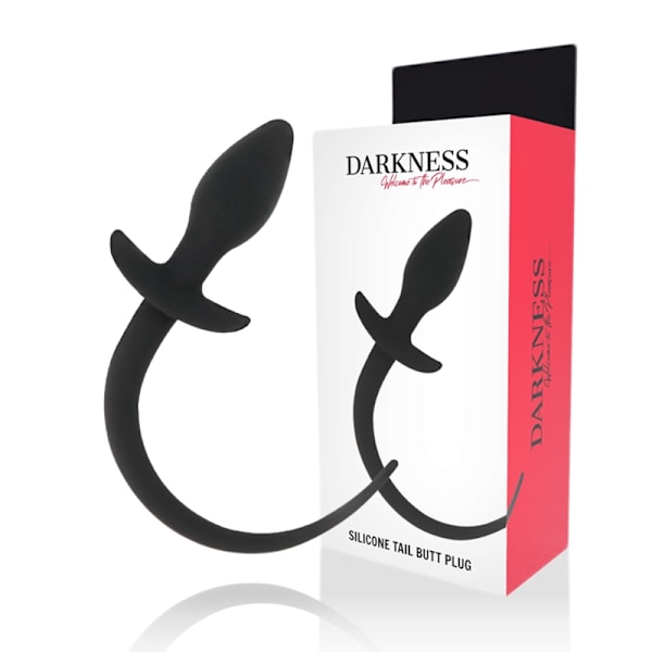 Darkness - Analprop 28 Cm Sort Silikone