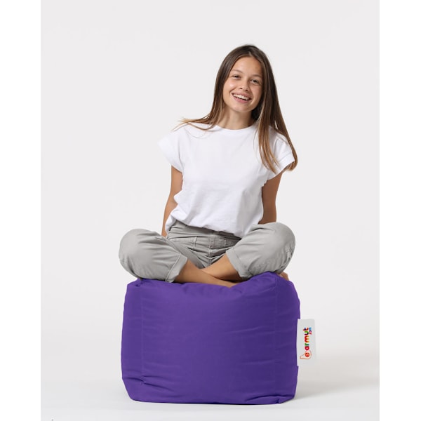 Garden Pouff Square Pouf - violetti