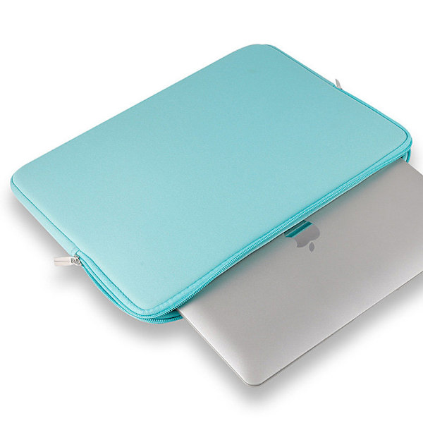 Glat taske til en 14" bærbar tablet, lyseblå