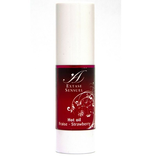 Extase Sensual - Jordbær varmestimulerende olie 30 Ml