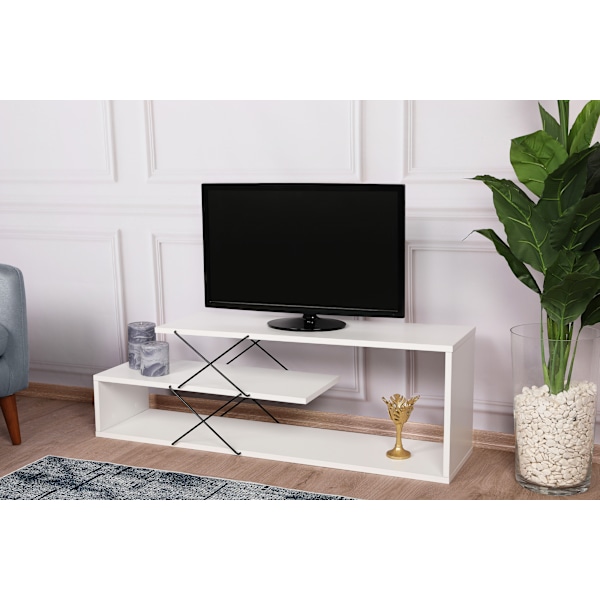 TV-teline siksak - valkoinen