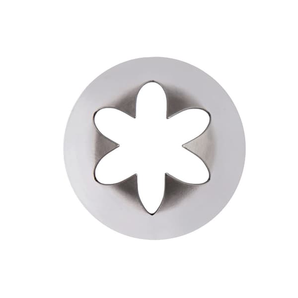 Stjärnslangmunstycke, rostfritt stål, 1,5 cm diameter