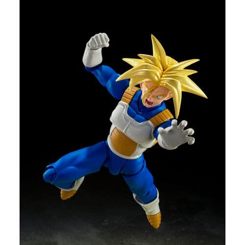 Super Saiyan Trunks S.H. Figuarts figur, 14 cm samleobjekt