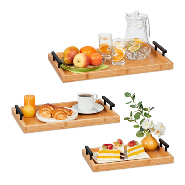 Brickor i bambu - set om 3