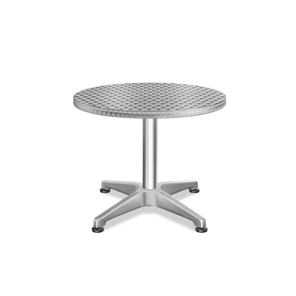 Højdejusterbart bar-/bistrobord, rustfrit stål, 60 cm