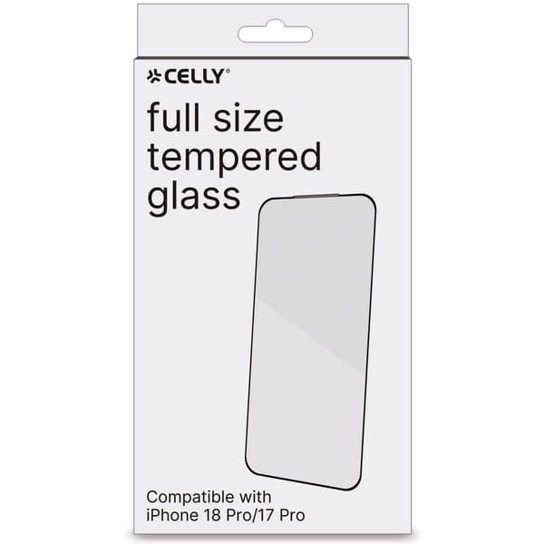Härdat glasskärmskydd för iPhone 18/17 Pro