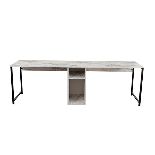 Study Desk Twin Study Desk - Freesia Marble, Sort