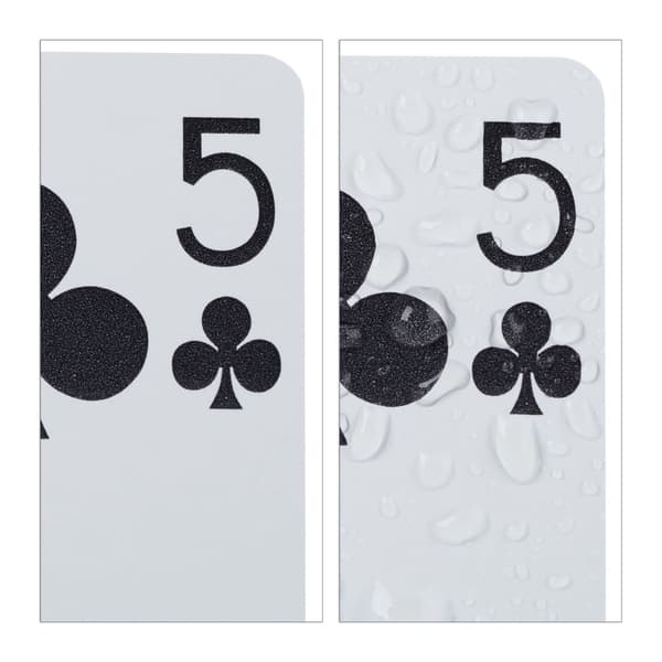 Vandtætte plastik pokerkort