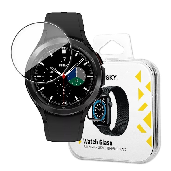 Hybrid beskyttelsesglas til Samsung Galaxy Watch 4/5 40mm sort
