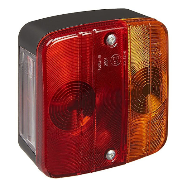Baglygte 4 funktioner 98x104mm PM i blister
