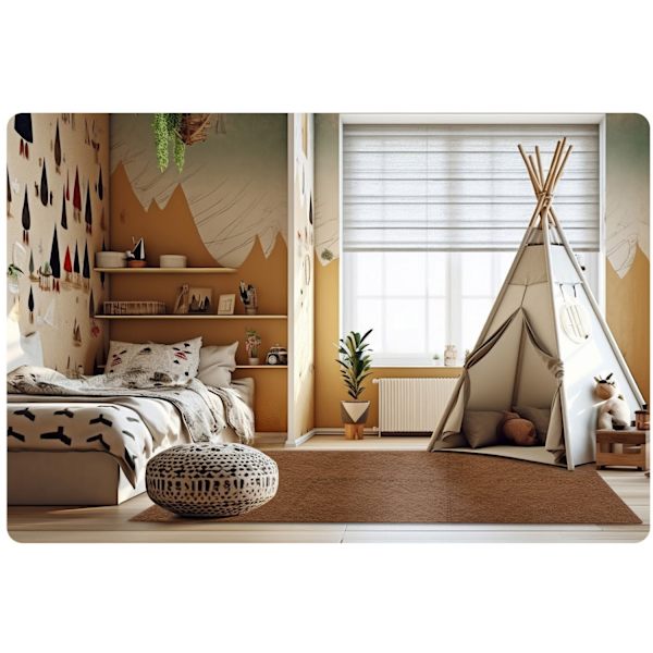 Puslemåtte i Skum 180 x 120 cm Massido 6 stk