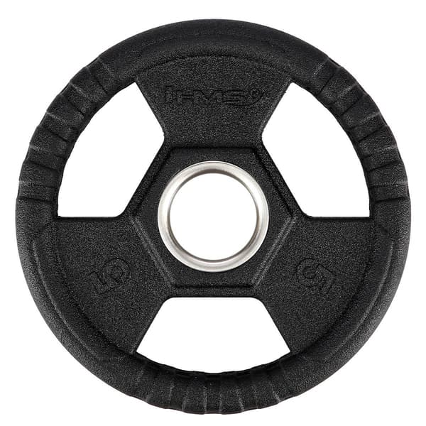 5 kg svart olympisk viktskylt