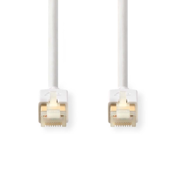 CAT6 Verkkokaapeli | RJ45 uros | RJ45 uros | S/FTP | 15.0 m | Pyöreä | LSZH / PVC | Valkoinen | Ikkunallinen laatikko