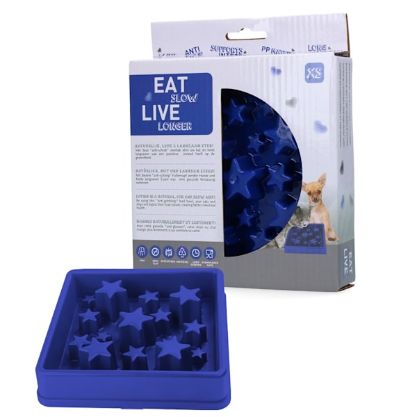 Ät Långsamt Lev Längre Star Blue XS