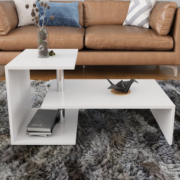 Soffbord Dilek - Vit