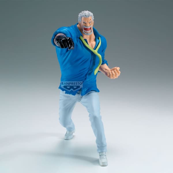 One Piece Monkey D. Garp figur, 15 cm samlelegetøj