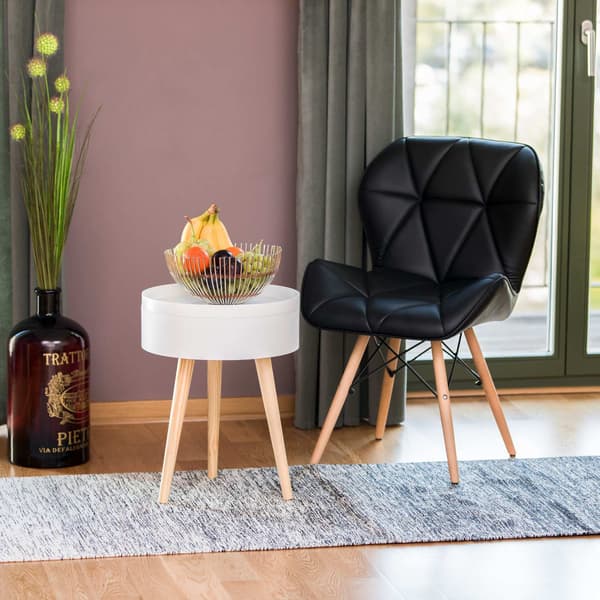 Rundt sidebord