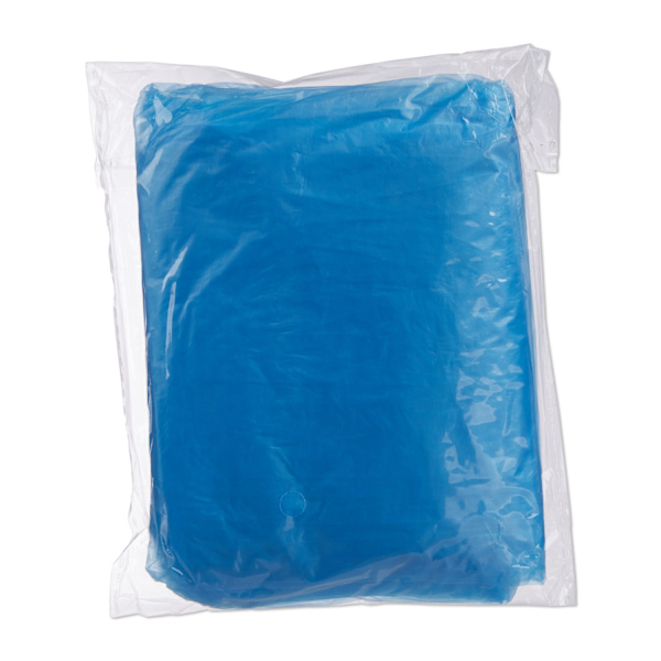 Engangs ponchosæt med 13 stk Blue