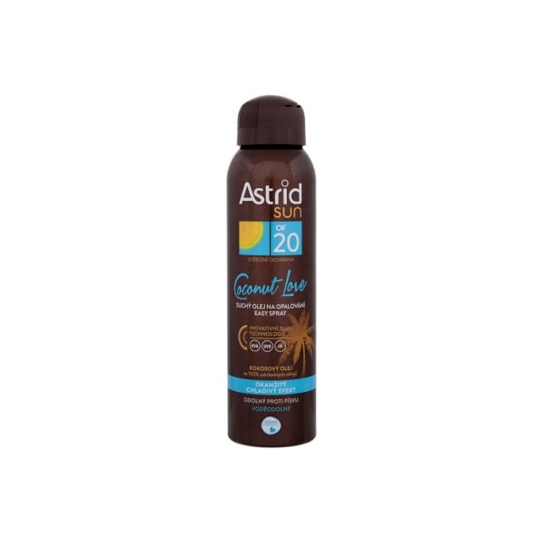 Astrid - Sun Coconut Love Dry Easy Oil Spray SPF20 - Unisex, 150