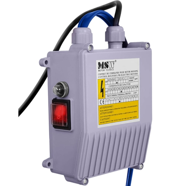Dykpumpe til dyb brønd STAL 1000 W 3800 l/t op til 85 m