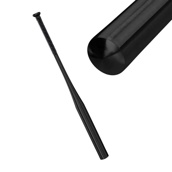 Basebollträ Aluminium Svart