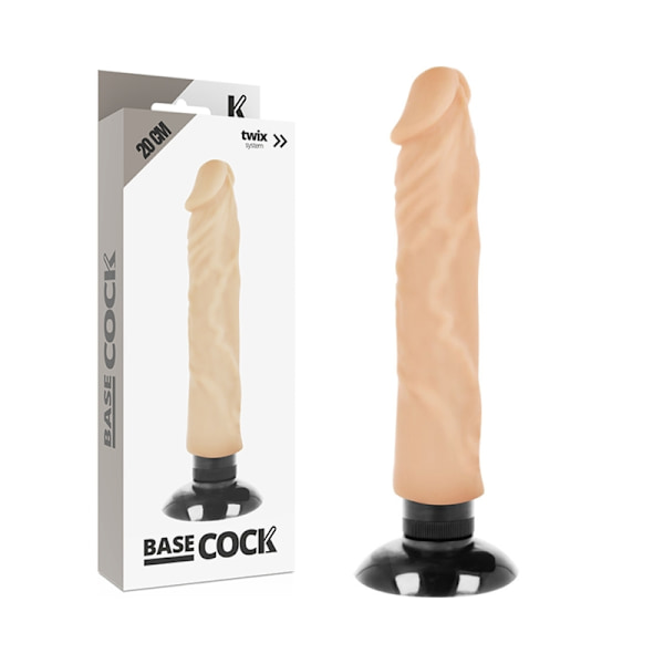 Perushana - Realistic Vibrator 2-1 Liha 20 cm -O- 4 cm