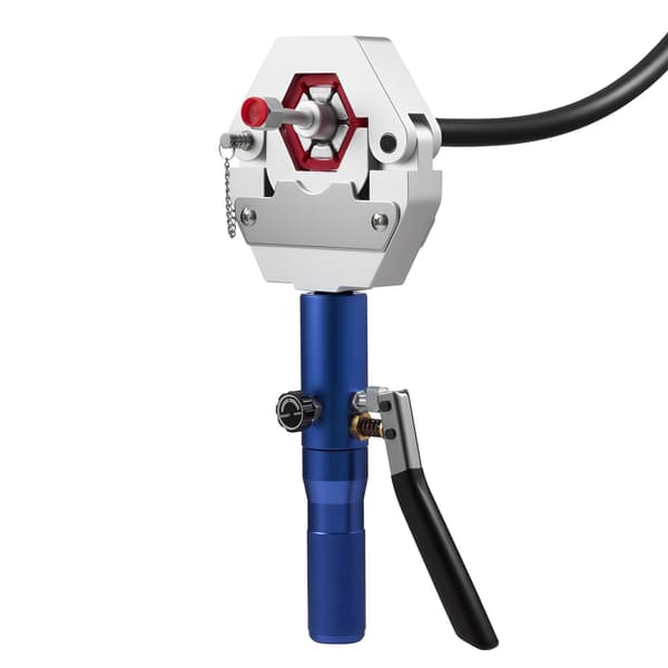 Hydraulisk A/C-slangekrympesæt, 7 matricer, bæretaske