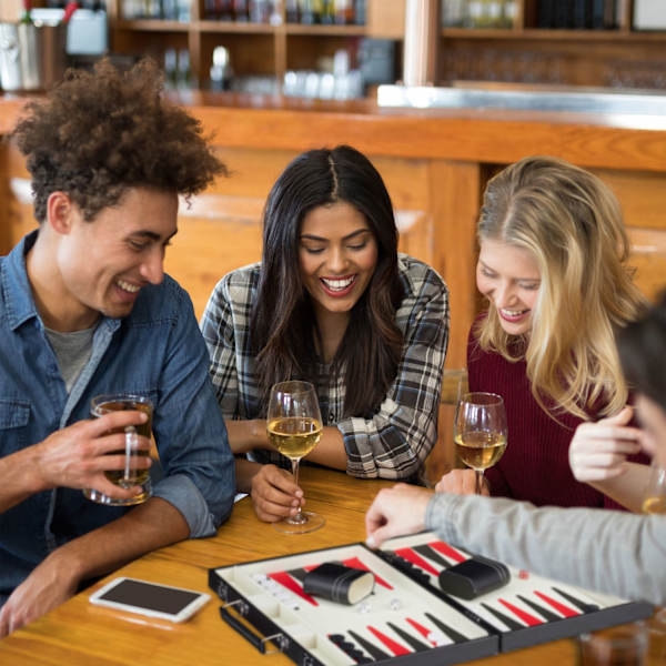 Etui til backgammon