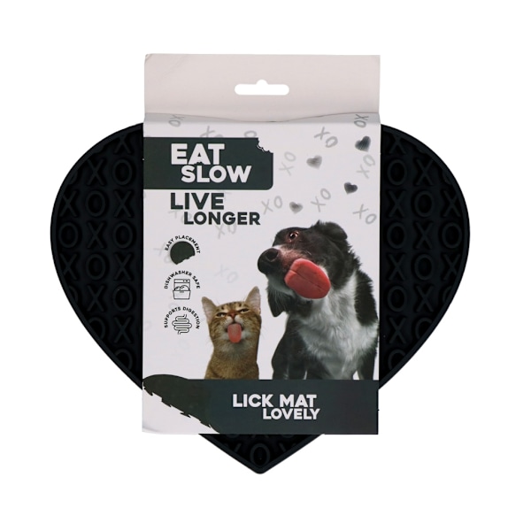 Ät Långsamt Lev Längre Lick Mat Lovely Grey