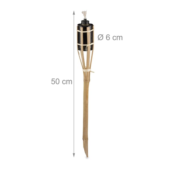 12 puutarhalampun sarja 50 cm