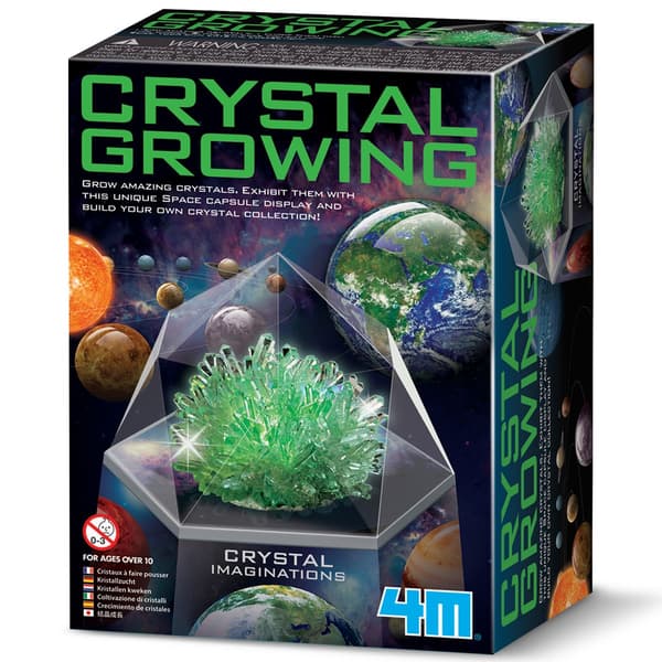 4M Diy Set Crystal Imaginations Green