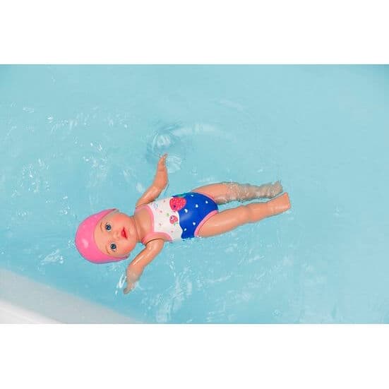 Babysimmardocka 30 cm med uppdragbara armar