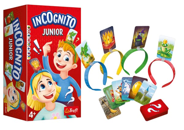 Incognito Junior Brädspel – Gissa karaktärer och föremål