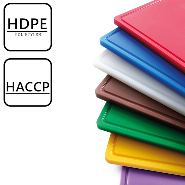 HACCP-leikkuulauta allergikoille GN 1/2 violetti - Hendi 826164