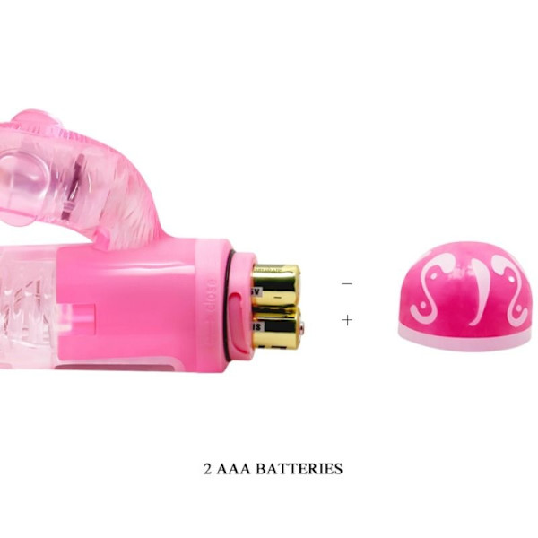 Baile - Multispeed Vibrator Med Pink Stimulator