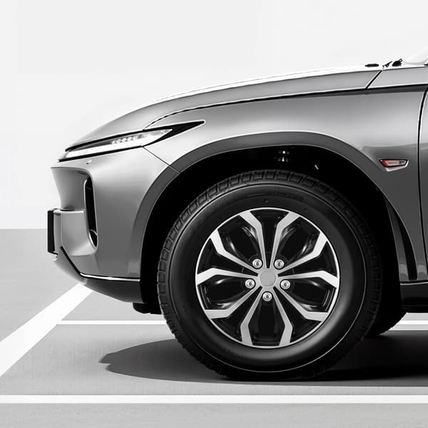 16-tums navkapslar, 4-pack, snäppbara ABS-hjul, 10-ekrade