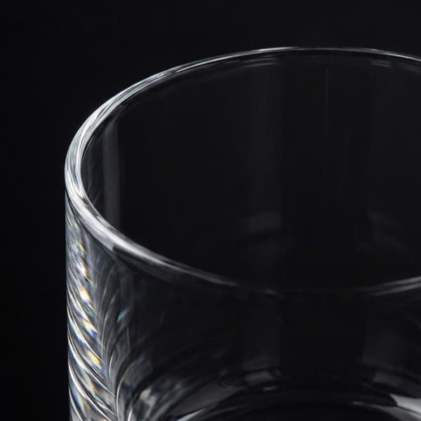 Glasljusstakar, set, 3 storlekar, transparenta