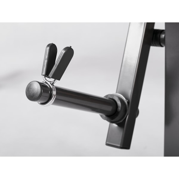 Träningsbänk med skivstångsställ och bicepscurl-station Neo-Sport NS-200