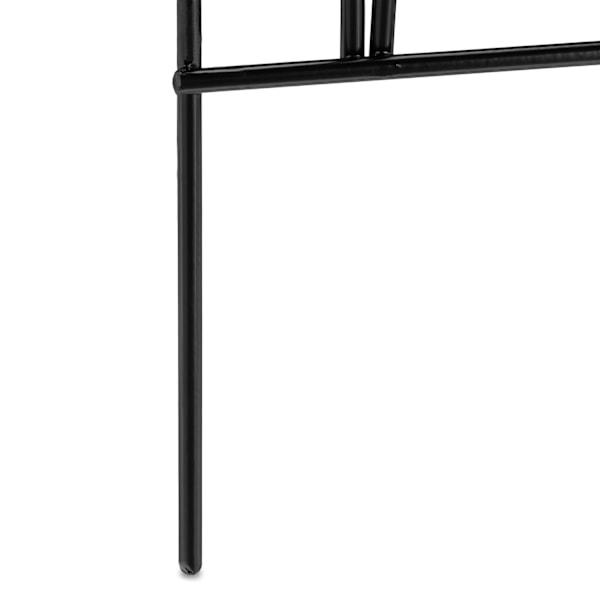 4-delat blomrabattstaket i metall
