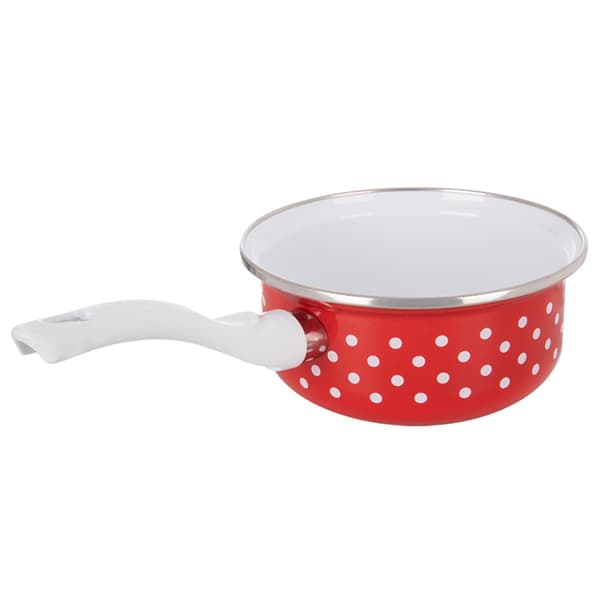 TECKA emaljerad kastrull 16 cm, 950 ml