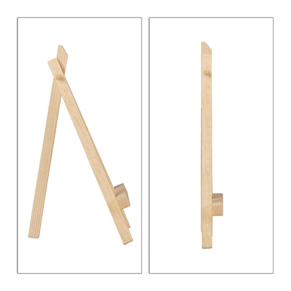 Mini trästafli, set med 10 st