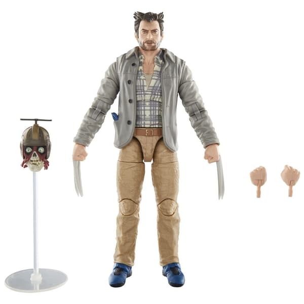 Deadpool & Wolverine Actionfigurer Set, 15 cm Storlek