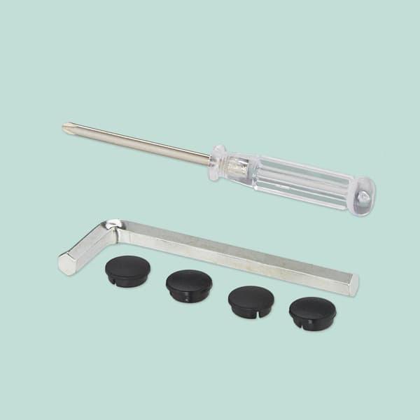 Vægmonteret, foldbar tørrestativ – Rustfrit aluminium