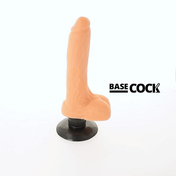 Perushana - Realistic Vibrator 2-1 Liha 18,5 cm -O- 4 cm