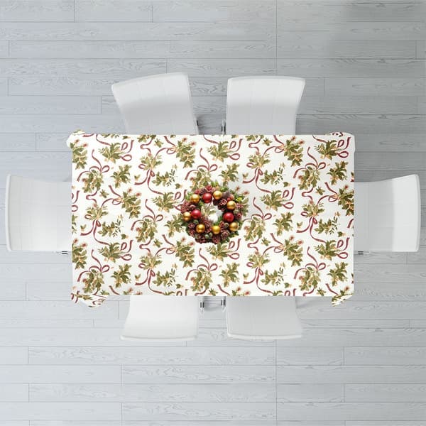 Pletfast juledug 180x130 cm
