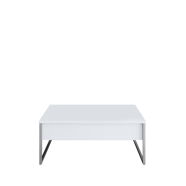Soffbord Luxe - Vit, Silver