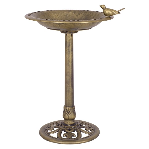 Fuglefoderstation fuglefoder foderstation fuglefoderstativ 50 x 76 cm bronze