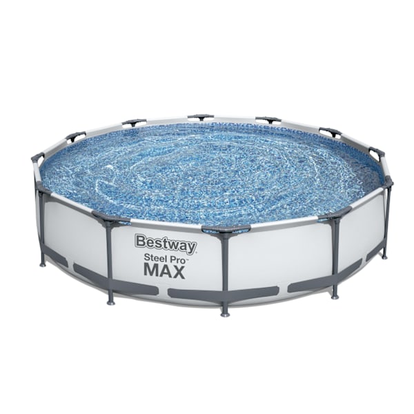 Stål Pro Max Pool Sæt 366 X 76 Cm