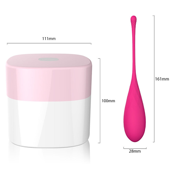 Leslie - Kegel Fit bäckenmuskelträningsset 6 vikter