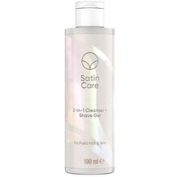 Gillette - Satin Care 2-in-1 Cleanser + Shave Gel - Gel na holení oblasti bikin 190ml